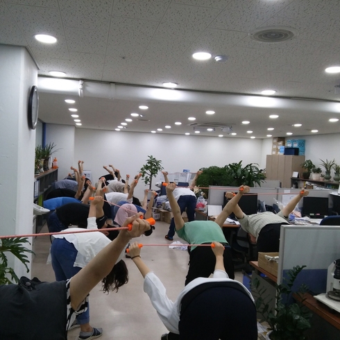 고양시, 건강한 일터로 업무효율 UP！ 건강 UP！