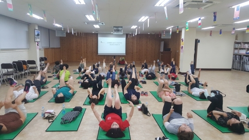광주시 보건소, 모바일 헬스케어！ 오프라인 건강교육 실시