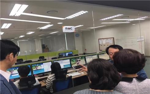 이순자 서울시의원, 소리자바 자막방송센터 현장방문