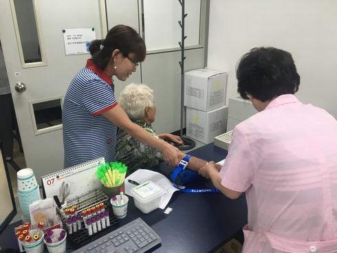 남구, 치매주간보호센터 어르신 기초건강검사 실시