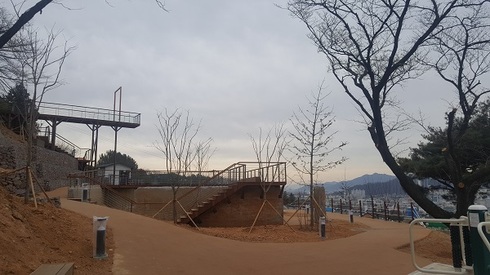 달빛이 내리는 달빛쌈지공원 조성