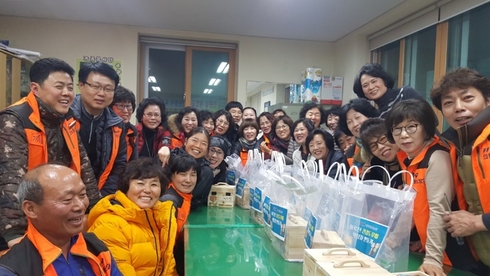 어르신 건강도우미 약상자 만들기 봉사