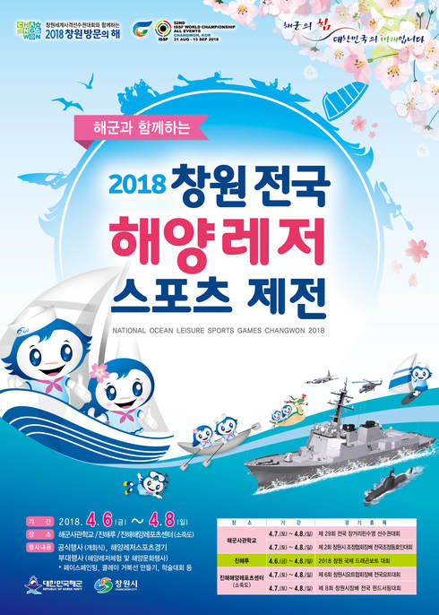 ‘2018 창원 전국 해양레저스포츠제전’개막