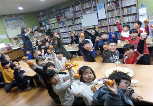 건강과일바구니로 취약계층 아이들 영양쑥쑥∼∼