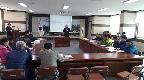 청리 청보리축제추진위원회 총회 개최