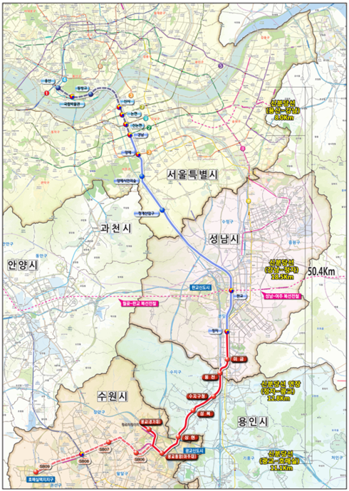 신분당선 미금역 오는 28일 개통…분당선 환승도 가능