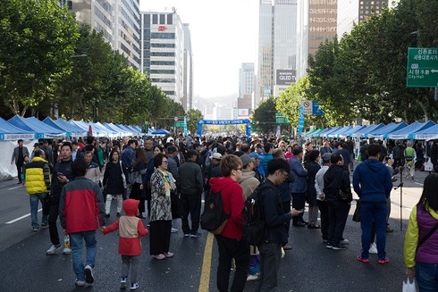 8일 종로로 봄 나들이 오세요！