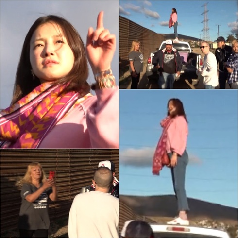‘선을 넘는 녀석들’ 이시영, 美친 친화력 트럭 위 과감한 자태！
