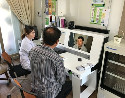 원격의료 시범사업 도내 첫 실시…의료취약지 의료접근성 향상