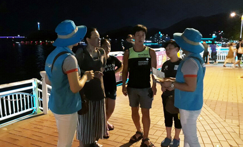종포해양공원서 ‘움직이는 관광안내소’ 운영