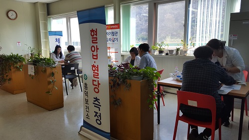 LS산전 직원 대상, ‘찾아가는 사업장 건강관리‘ 실시