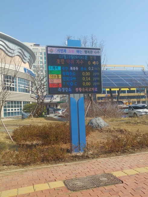 악취모니터링 시스템 구축 … 혁신도시 악취관리 체계화