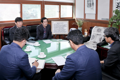 함양∼창녕고속도로 합천창녕건설사업단 간담회 개최