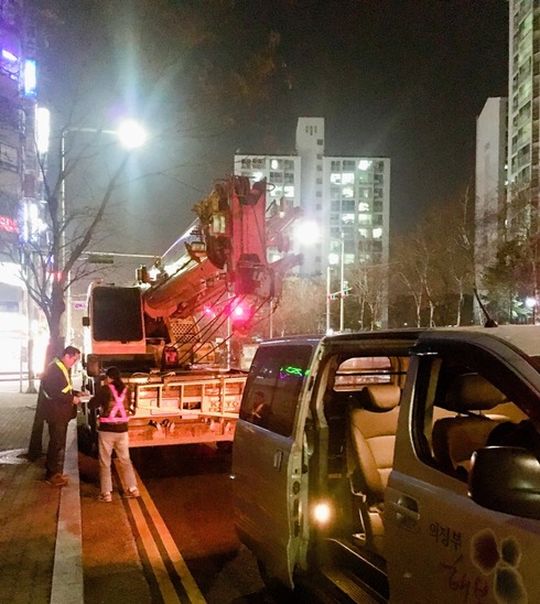 건설기계 불법주기행위 특별 단속
