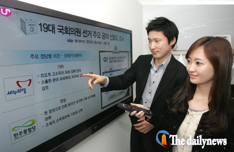 LG유플러스, ‘Social TV’, ‘Smart Poll’ 서비스 오픈