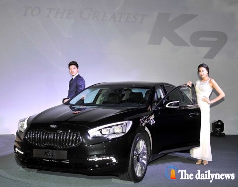 기아차, 대형 럭셔리 세단 K9 출시