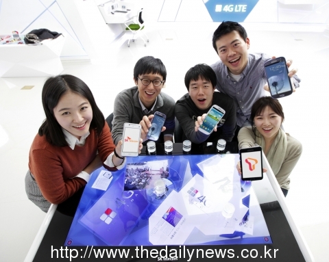 SK텔레콤, LTE고객 700만 명 돌파 ‘목표 조기 달성’