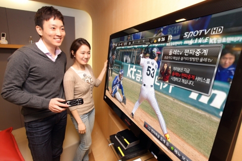 KT, 프로야구 개막과 함께 ‘올레tv 편파중계 서비스’ 개시