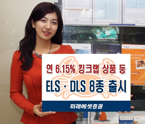 미래에셋증권, ELS·DLS 8종 총 650억규모 판매