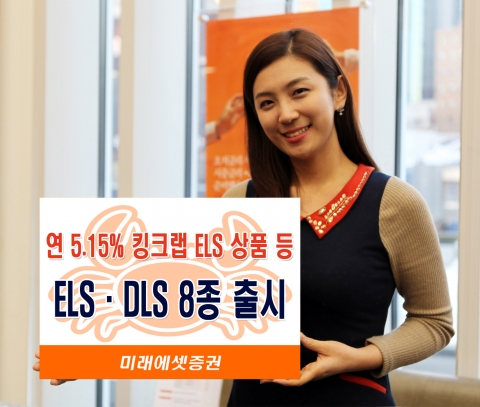 미래에셋증권, ELS·DLS 8종 출시