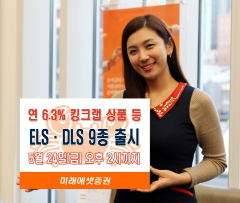 미래에셋증권, ELS·DLS 9종 출시