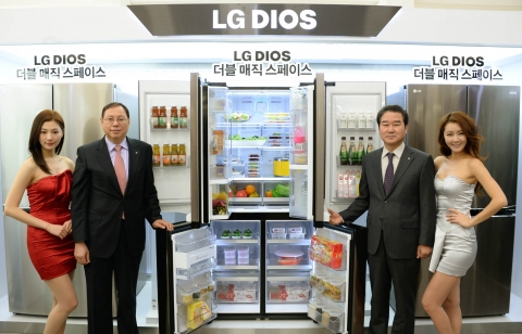 LG전자, 올해 냉장고 전략 모델 소개 및 전략 발표