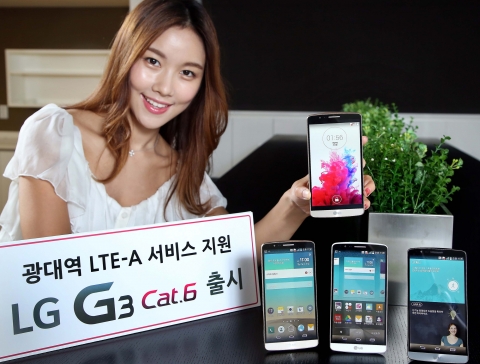 LG전자, 25일 ‘G3 Cat.6’ 국내 이통 3사 통해 출시한다