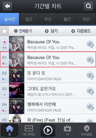 백지영 ‘하이드 지킬, 나’ OST 각종 음원차트 ‘1위’