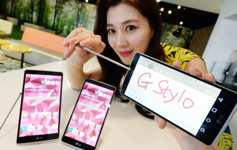 LG전자, 대화면 ‘G 스타일로’ 출시
