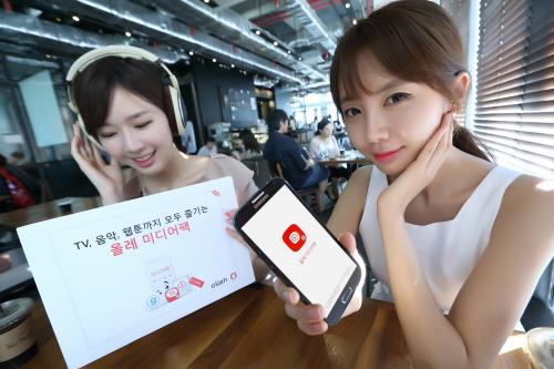 KT, '올레 미디어팩' 출시