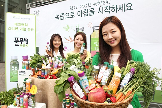 부족한 채소를 녹즙 한 병으로 간편하게 챙기자