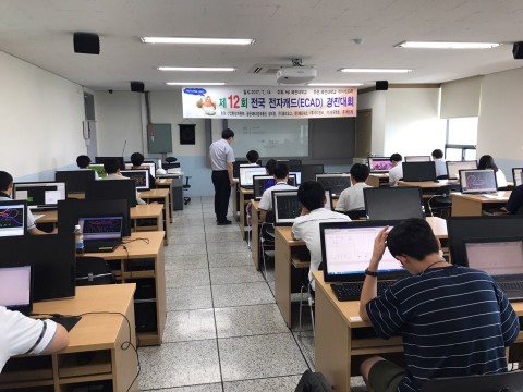 캐드닉스, 전국 전자캐드 경진대회에 자동 평가 방식 지원