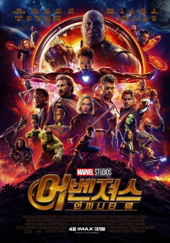 어벤져스: 인피니티 워, 2주 연속 예매 순위 1위”