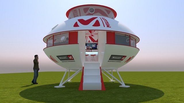 UFO모듈러하우스, 눈길까지 끄는 UFO브랜드하우스