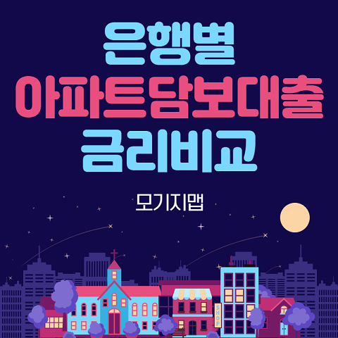 [아파트담보대출금리비교사이트] 정확한 금리 한도 등 조건 확인하려면