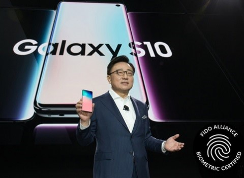 갤럭시 S10·S10+, 생체인식 부품 시험인증 프로그램 세계 최초 통과