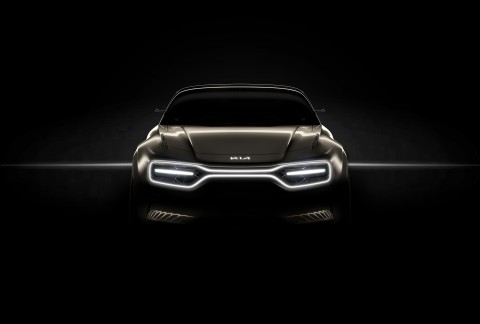 기아차, 새로운 전기차 콘셉트카의 티저 이미지 공개
