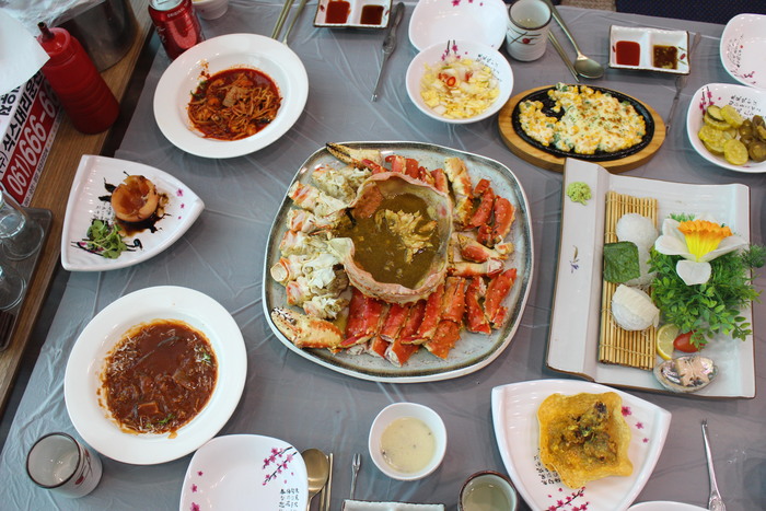 [그곳에가면 맛이 보인다] 여수 맛집 대게가 되게 맛있네
