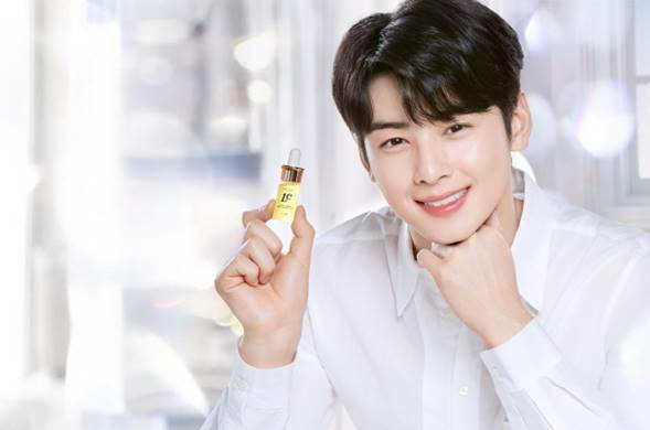 리즈케이, 얼굴천재 차은우를 뷰티천재로 초대하다
