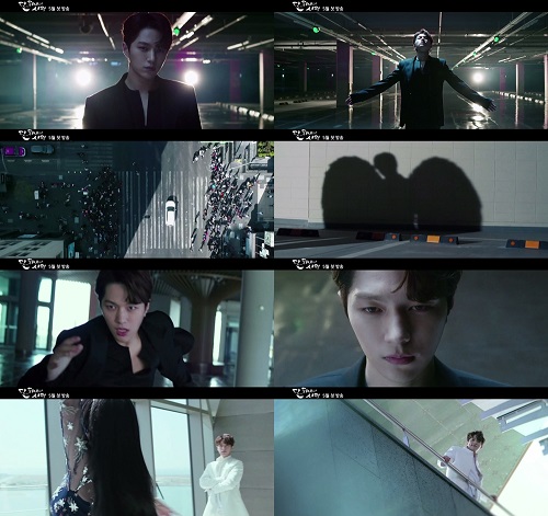 '단, 하나의 사랑' 천사 김명수, 흑백 강렬한 대비 '시선 강탈'