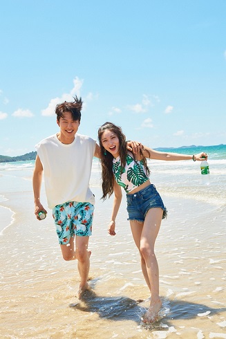 “올 여름, 청하X장기용과 함께 극강의 상쾌함에 빠져들어!”