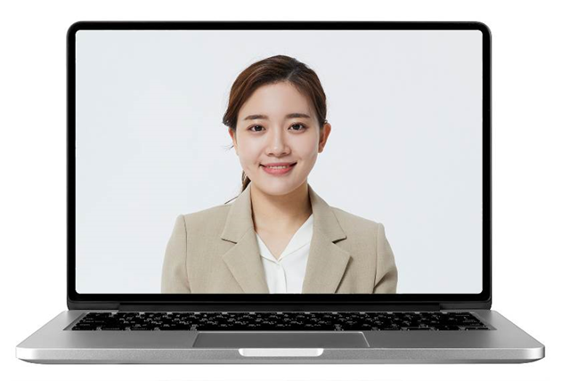 비대면 면접 준비 ... 면접자에 집중되게 카메라 각도, 메이크업 중요