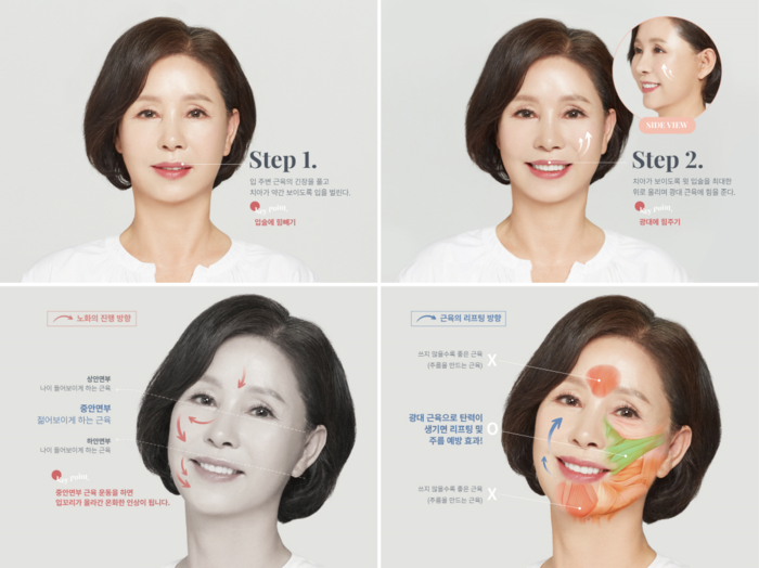 집에서 쉽게 따라 하는 얼굴 동안 운동법 제안