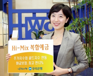 우리은행, 최고 연12% \'하이-믹스 복합예금\' 판매