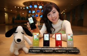 삼성전자, 캐릭터 GUI MP3플레이어 \'YP-T10\' 출시