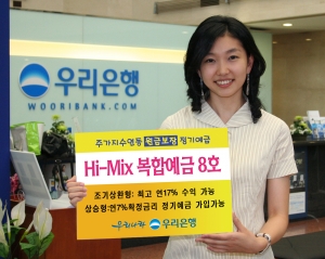 우리은행, \'하이-믹스 복합예금 8호\' 판매