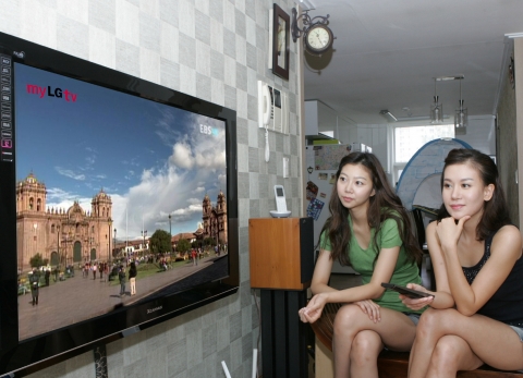 LG데이콤 myLGtv, IPTV 시험 서비스 확대