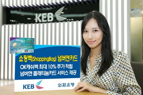 외환은행, \'외환 쇼핑백(ShoppingBag) 넘버엔\' 카드 출시