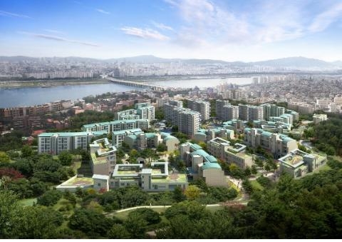 금호건설 최고급 민간임대아파트\'한남 더 힐\' 청약 개시
