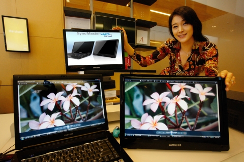 삼성 LCD 모니터, 작년 사상최대 판매